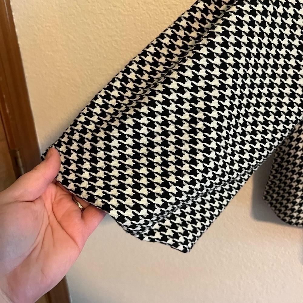 Worthington Houndstooth Jacket Size Medium - Picture 7 of 13